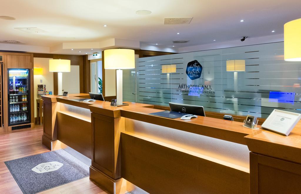 อาร์ตโฮเทล อนา อิม โอลิมเปียพาร์ค Hotel มิวนิก ภายนอก รูปภาพ